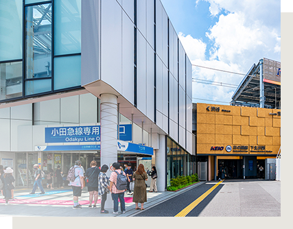 井の頭線「下北沢」徒歩1分小田急「下北沢」徒歩3分